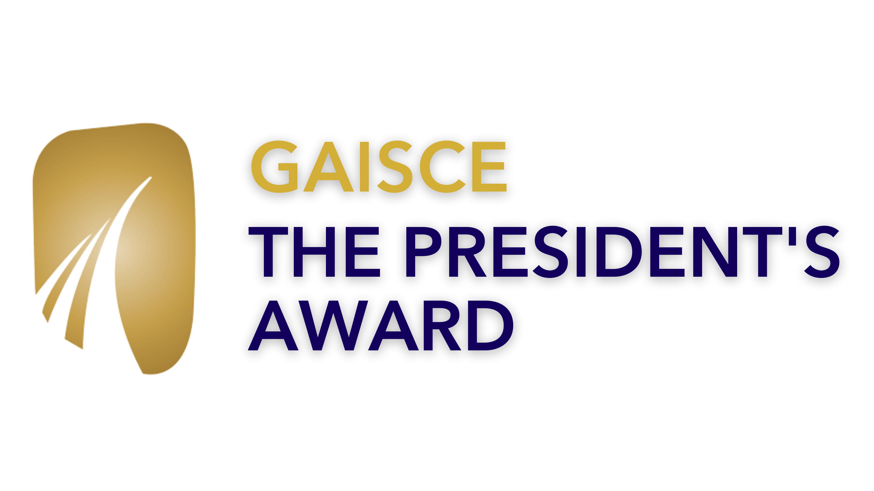 Gaisce Award Logo with Shadow