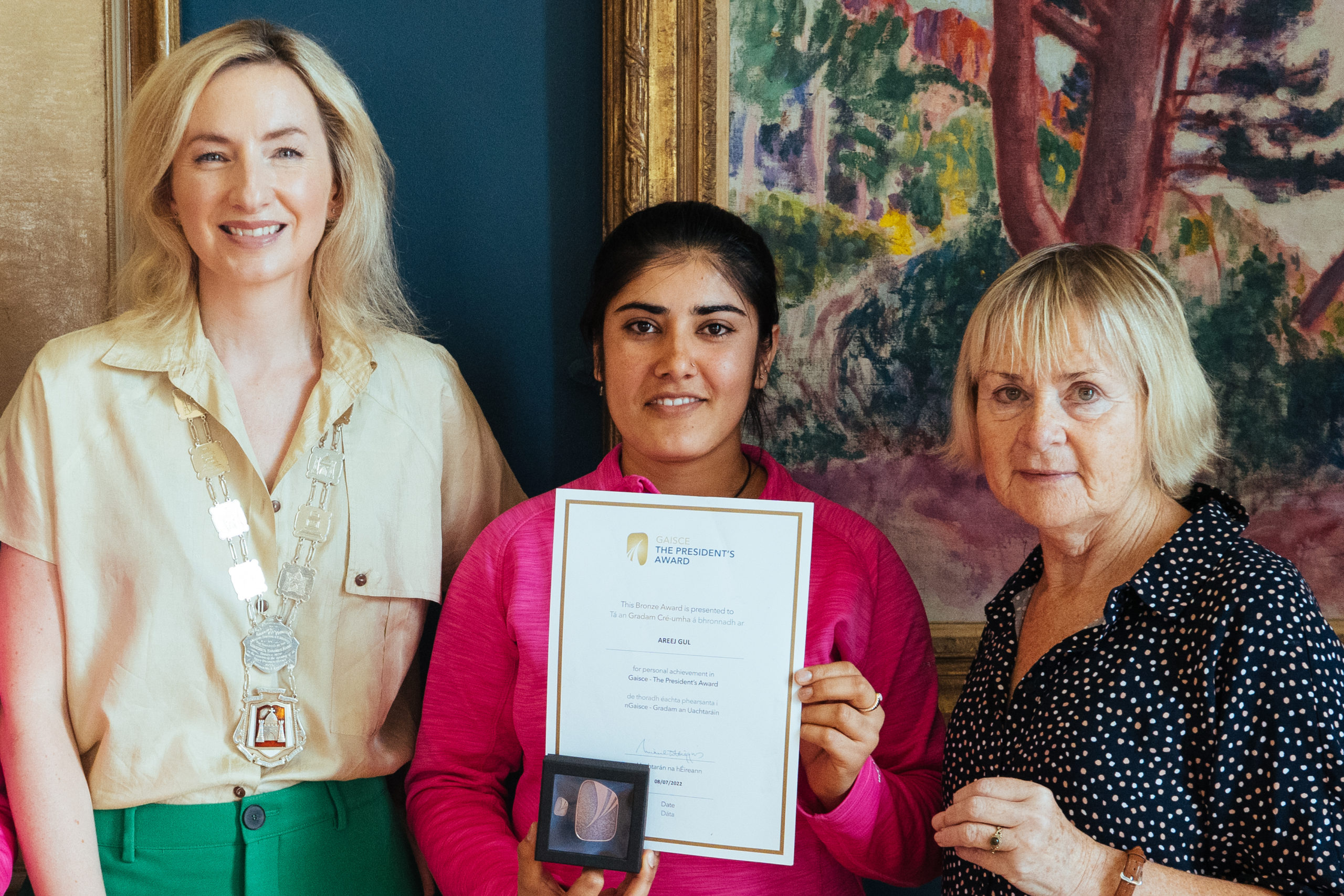 Cllr. Olivia O’Sullivan, Awardee – Areej and PAL Mary Fitzgerald