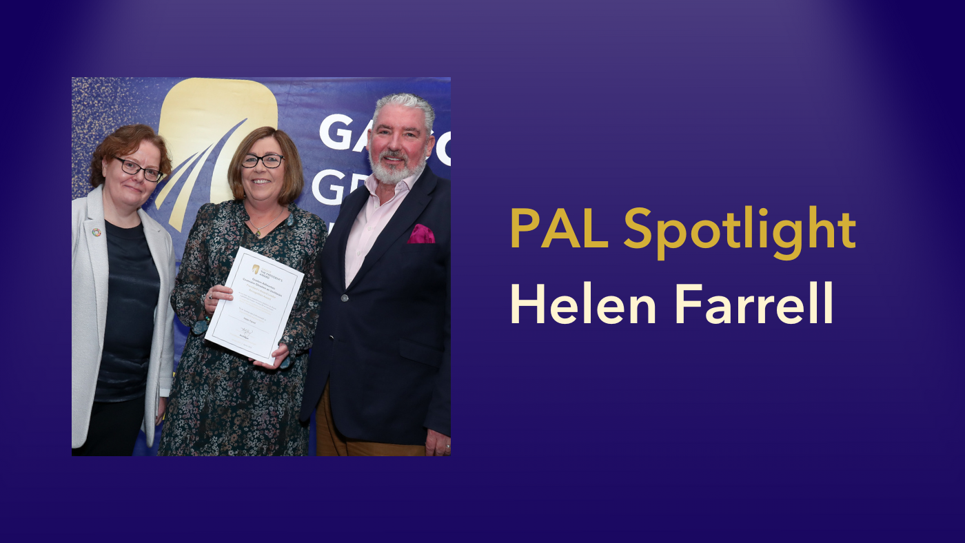 PAL Spotlight - Helen Farrell