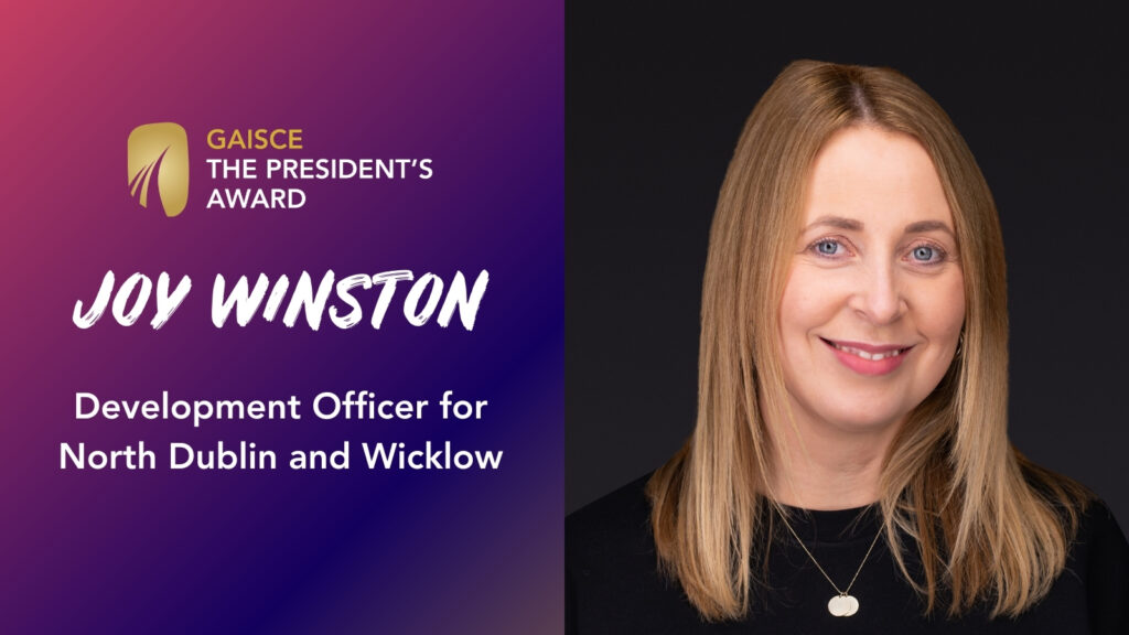 Joy Winston appointed Development Officer for North Dublin and Wicklow