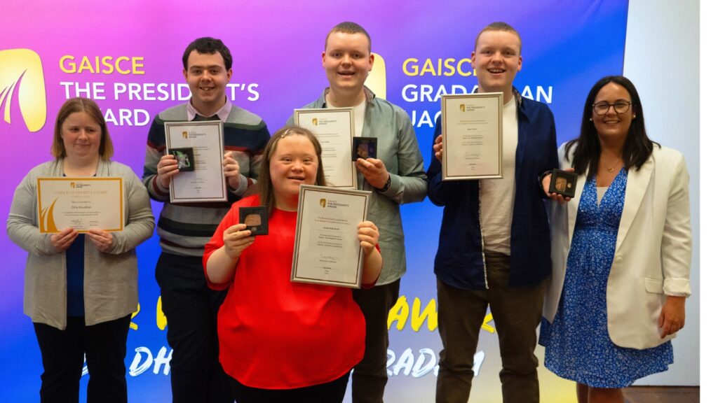 Support PAL Orla, Gaisce Awardees Robbie, Louise, Cian, Adam, and PAL Kellie Cunniffe